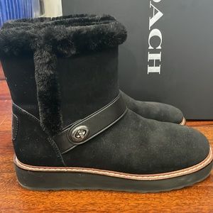 Coach Suede Boots, like new